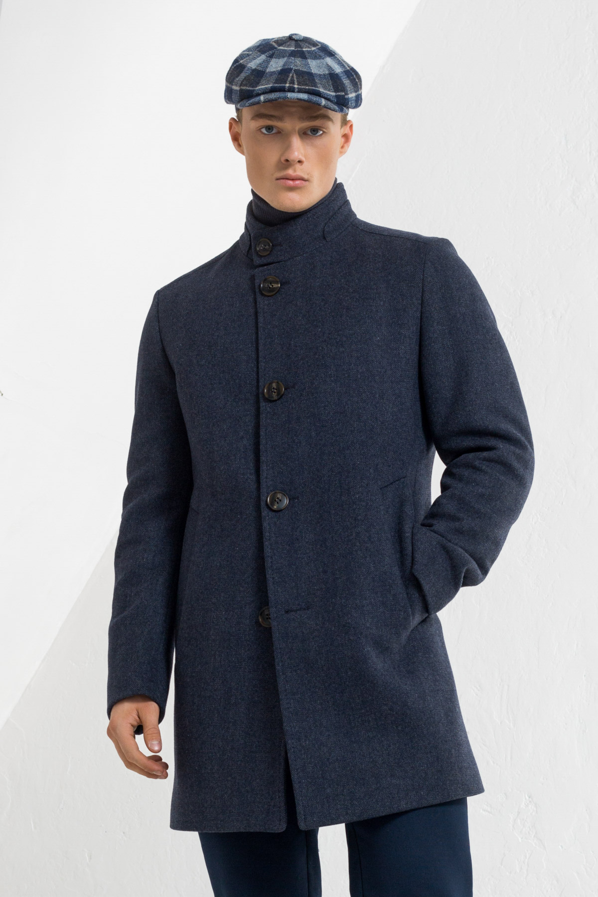 Шерстяное пальто Vaismann 2144