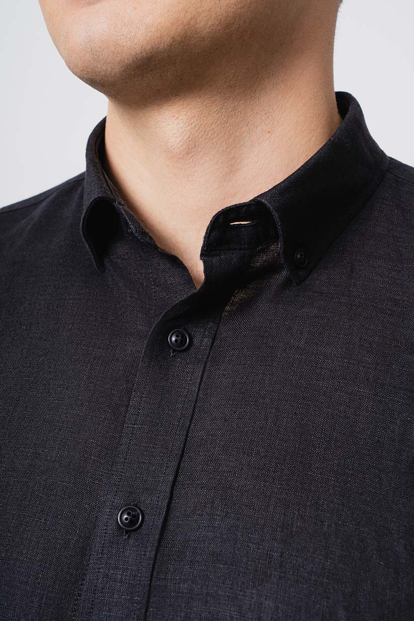 СОРОЧКА З ЛЬОНУ 25502