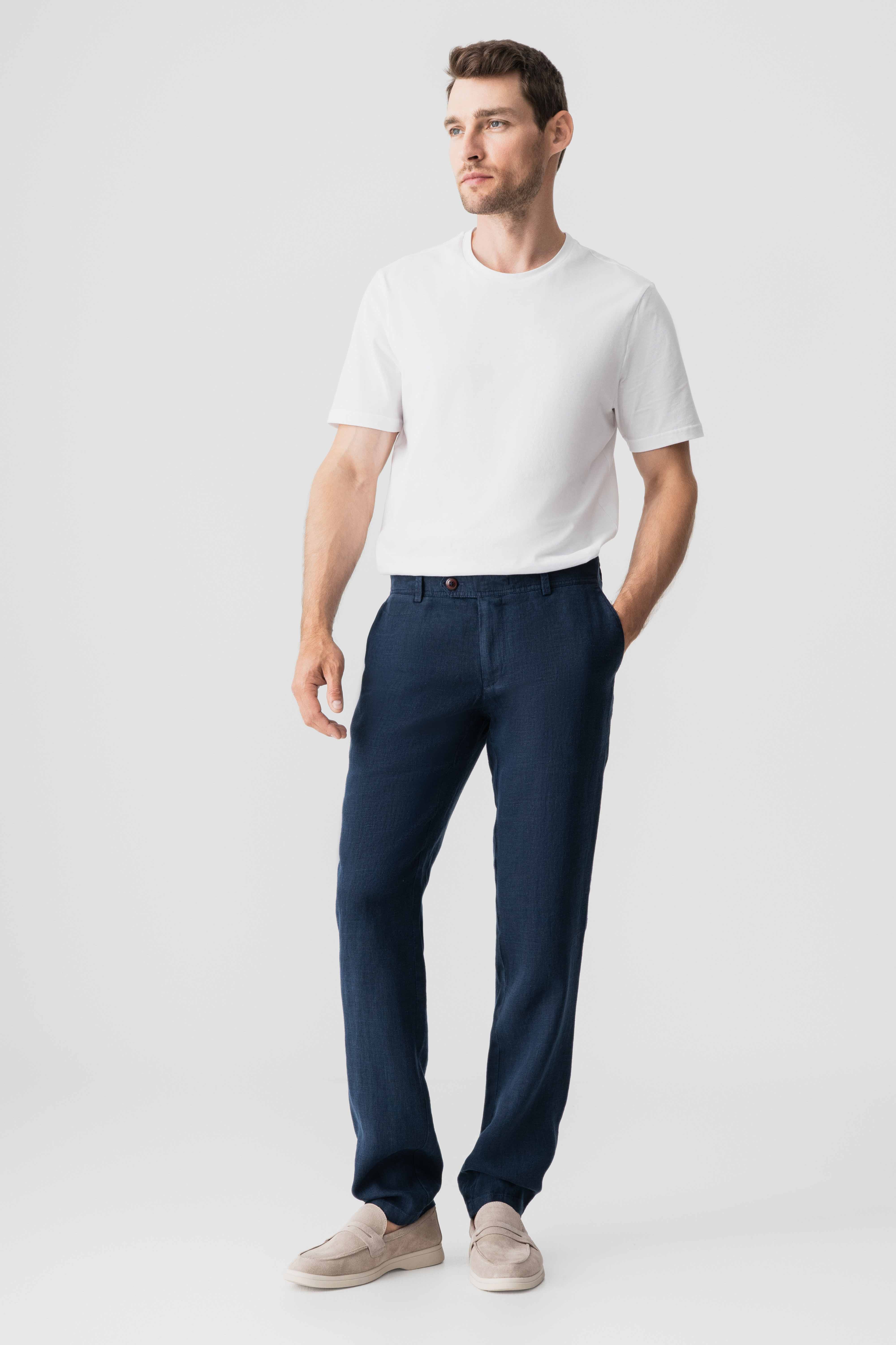 ШТАНИ ІЗ ЛЬОНУ 25702