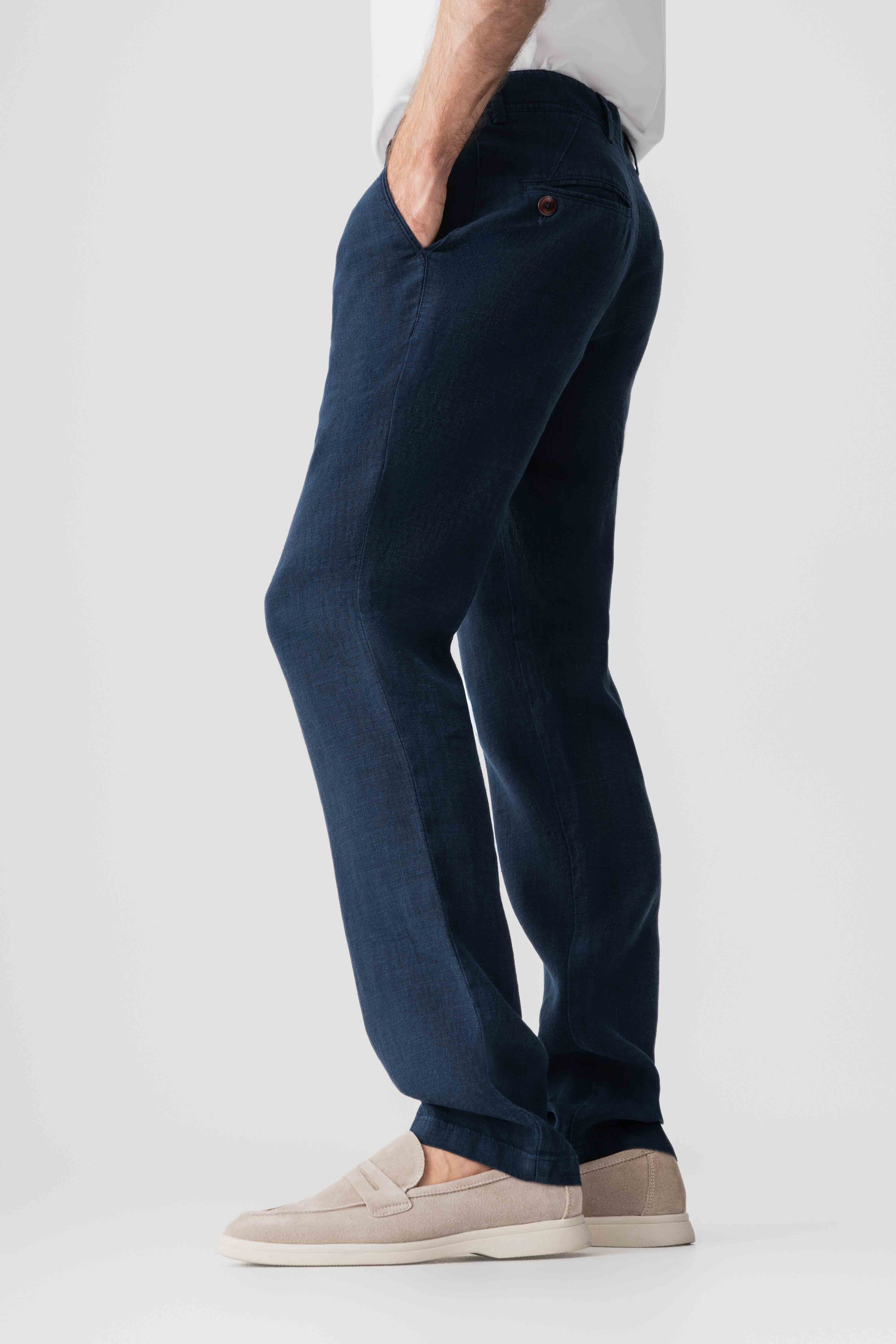 ШТАНИ ІЗ ЛЬОНУ 25702