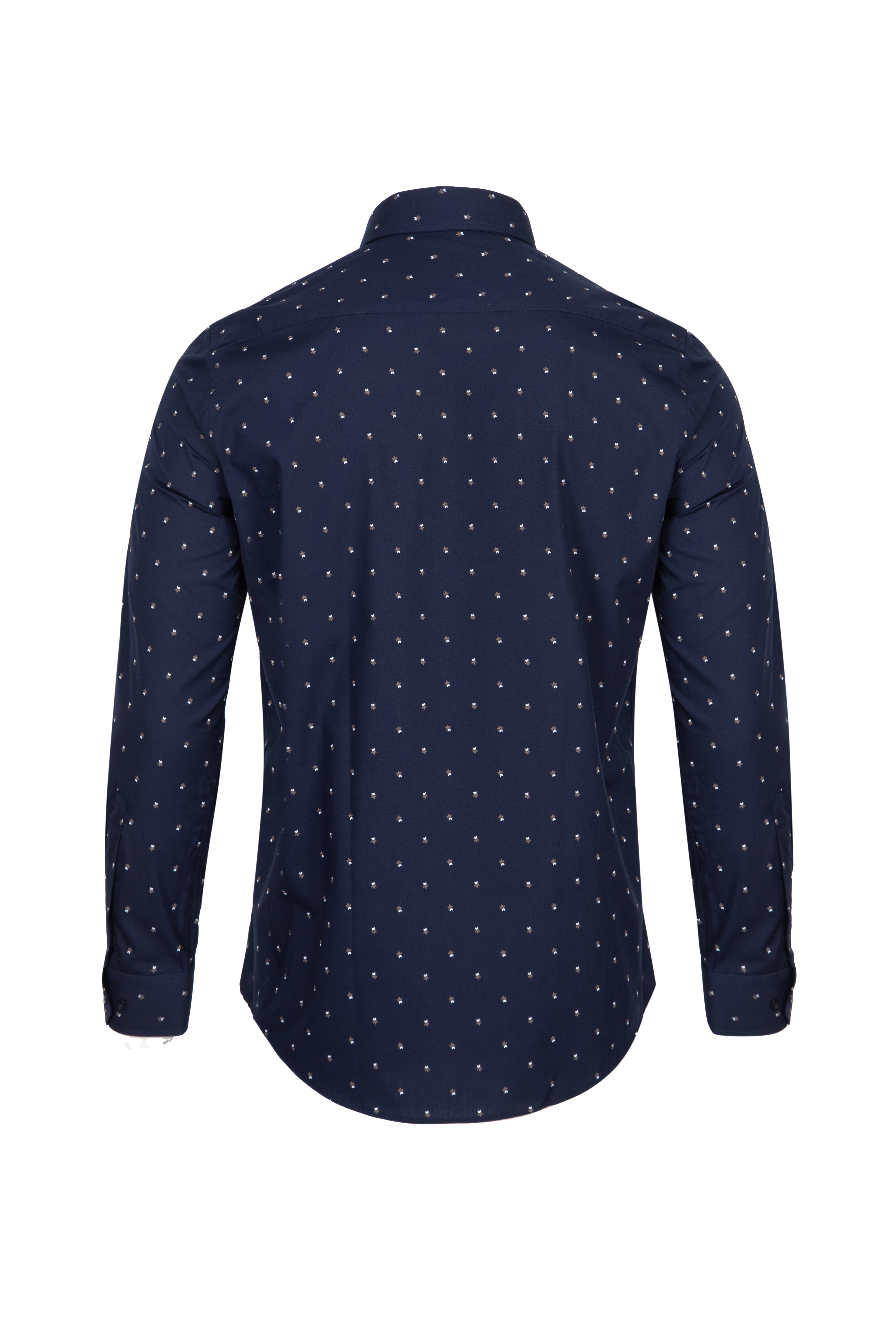 Сорочка у дрібний малюнок 