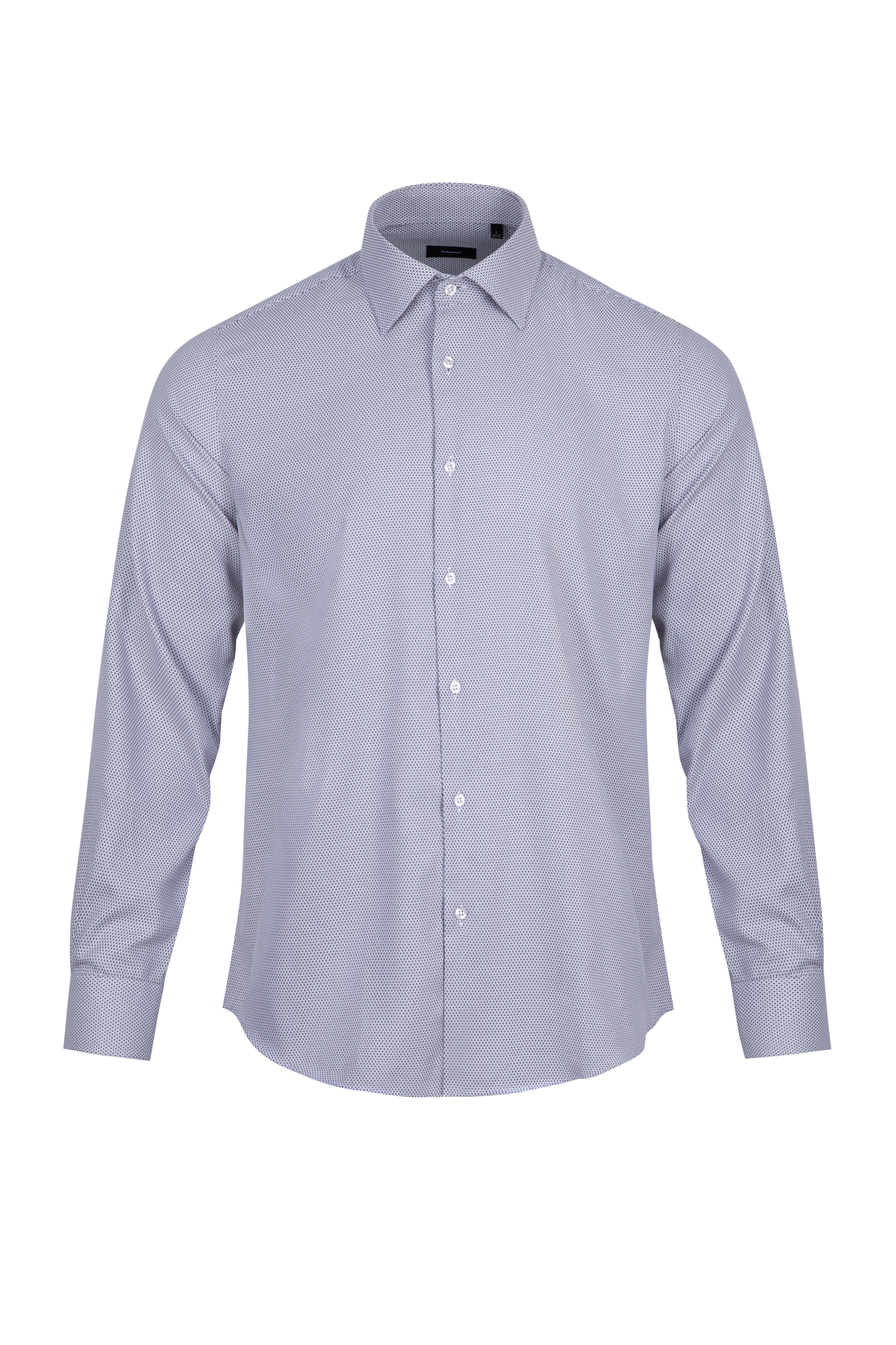 Фактурна сорочка класичного крою 