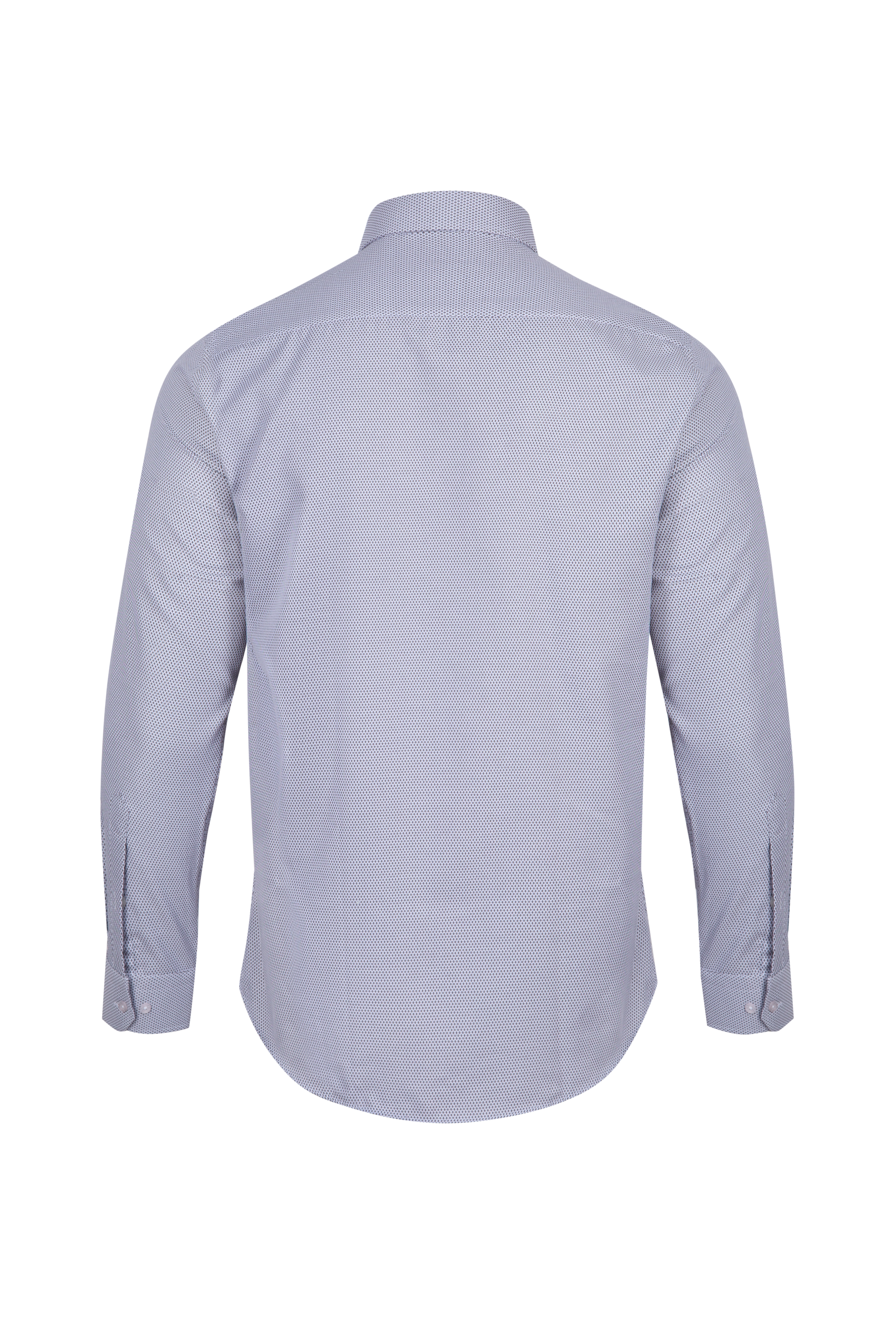 Фактурна сорочка класичного крою 