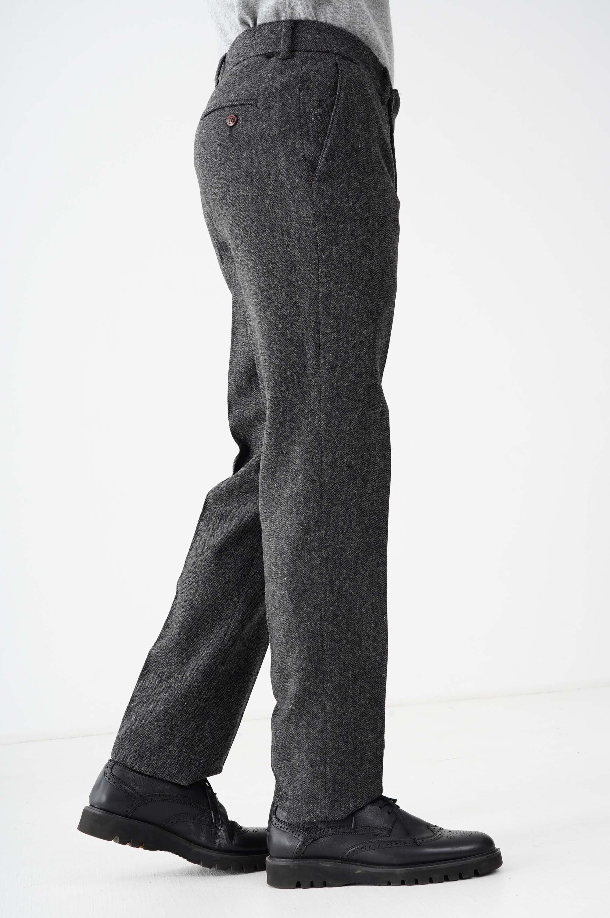 Звужені штани з вовною