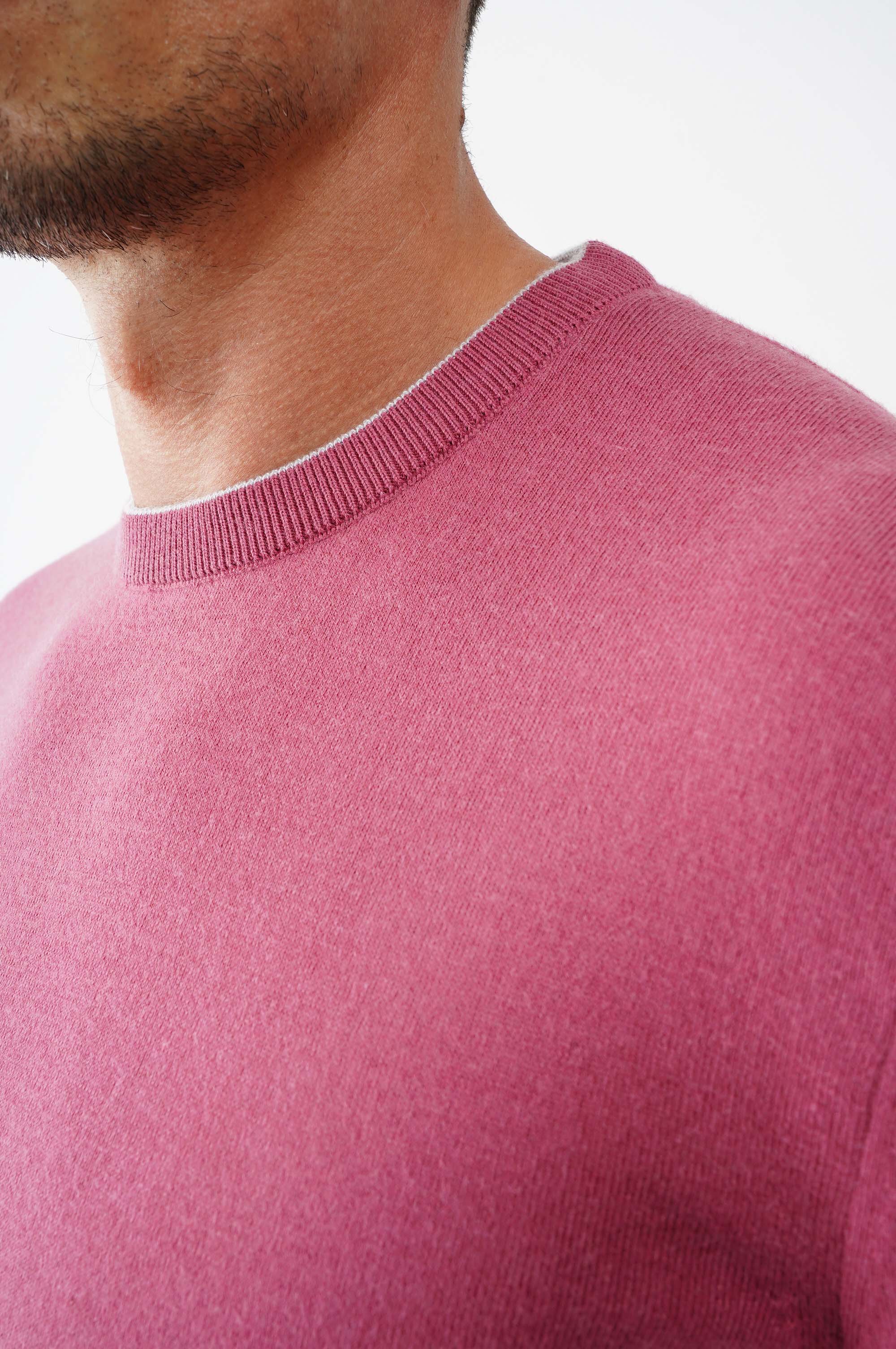 Светр зі 100% бавовни з круглою горловиною