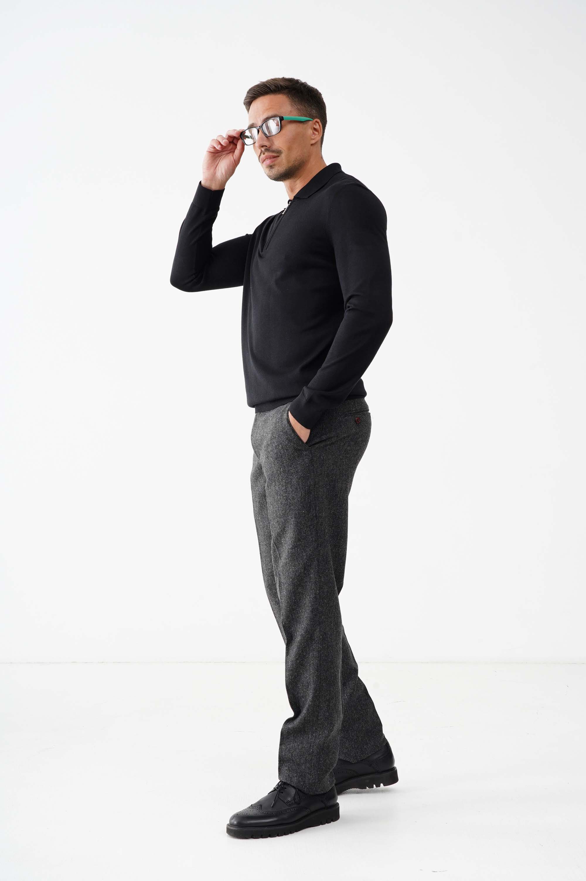 Светр поло із вовни