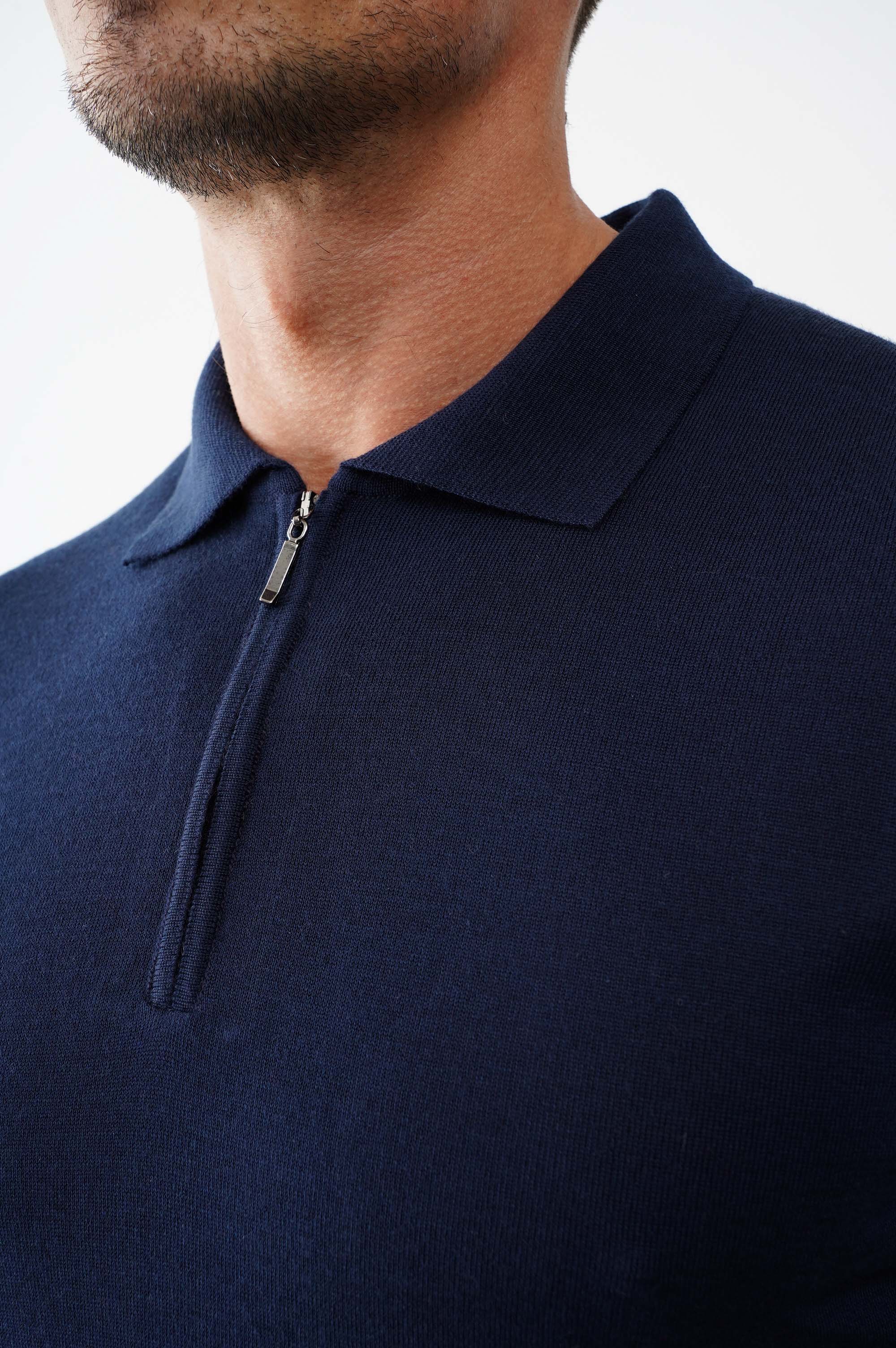 Светр поло із вовни