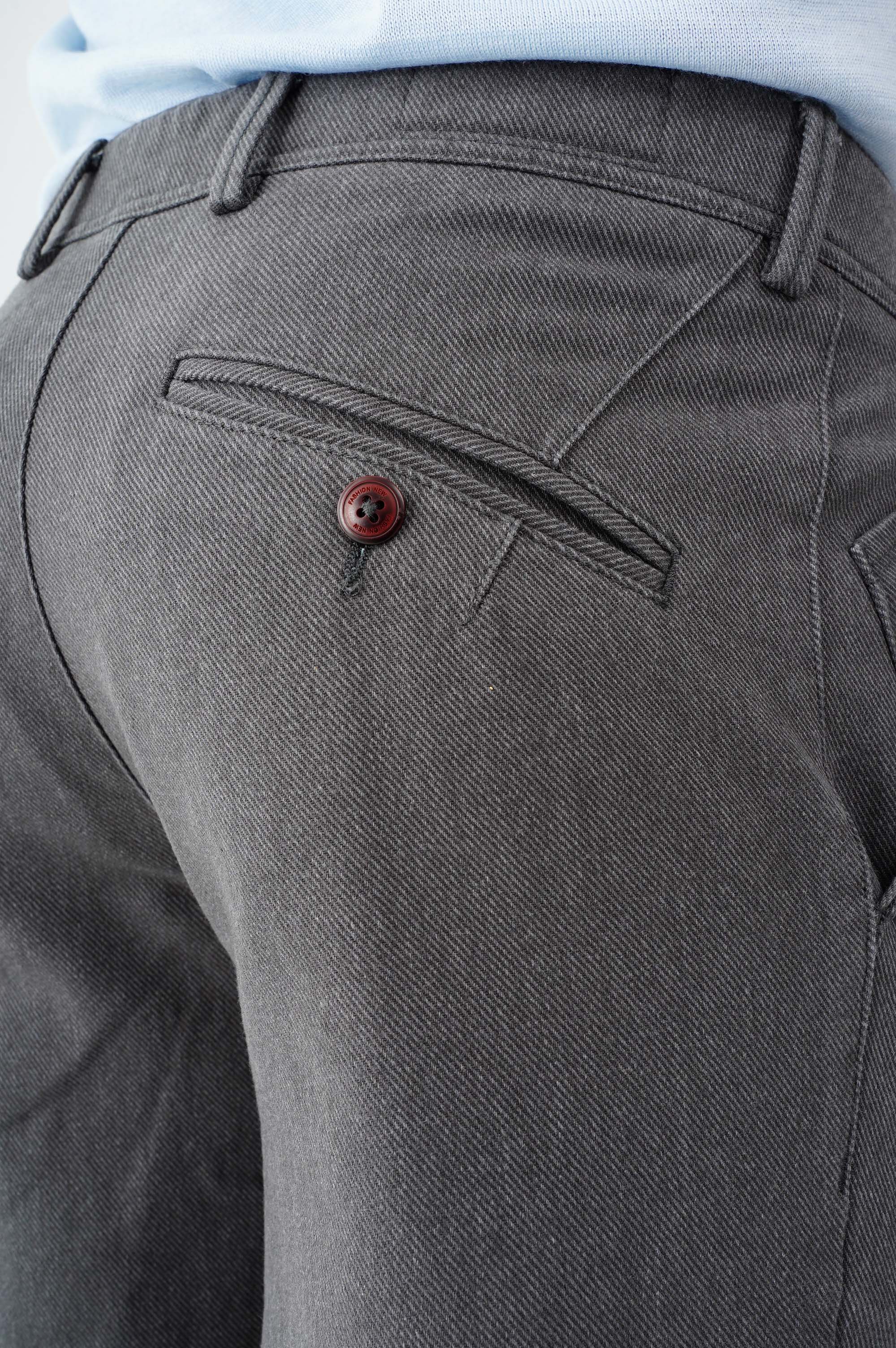 Штани вузького крою зі 100% бавовни