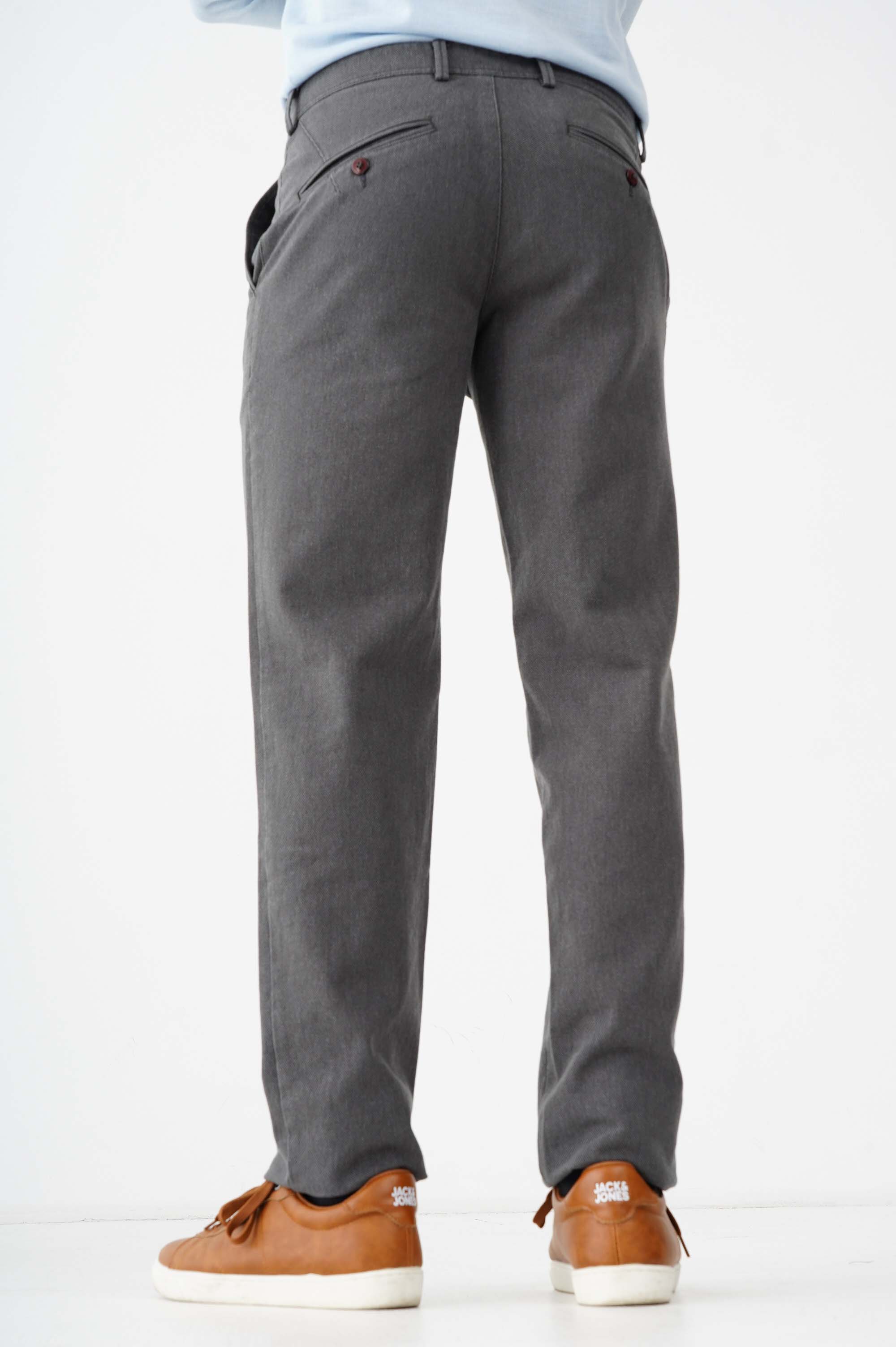 Штани вузького крою зі 100% бавовни