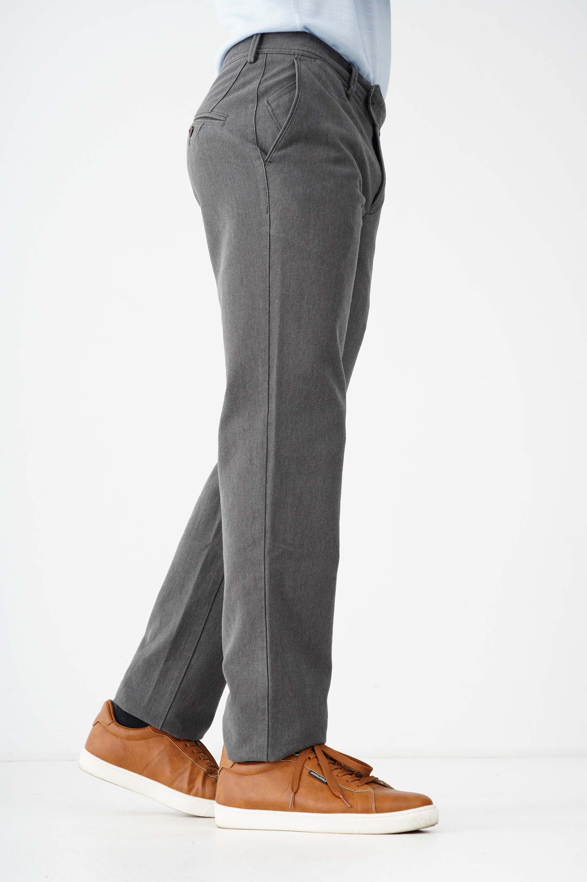 Штани вузького крою зі 100% бавовни