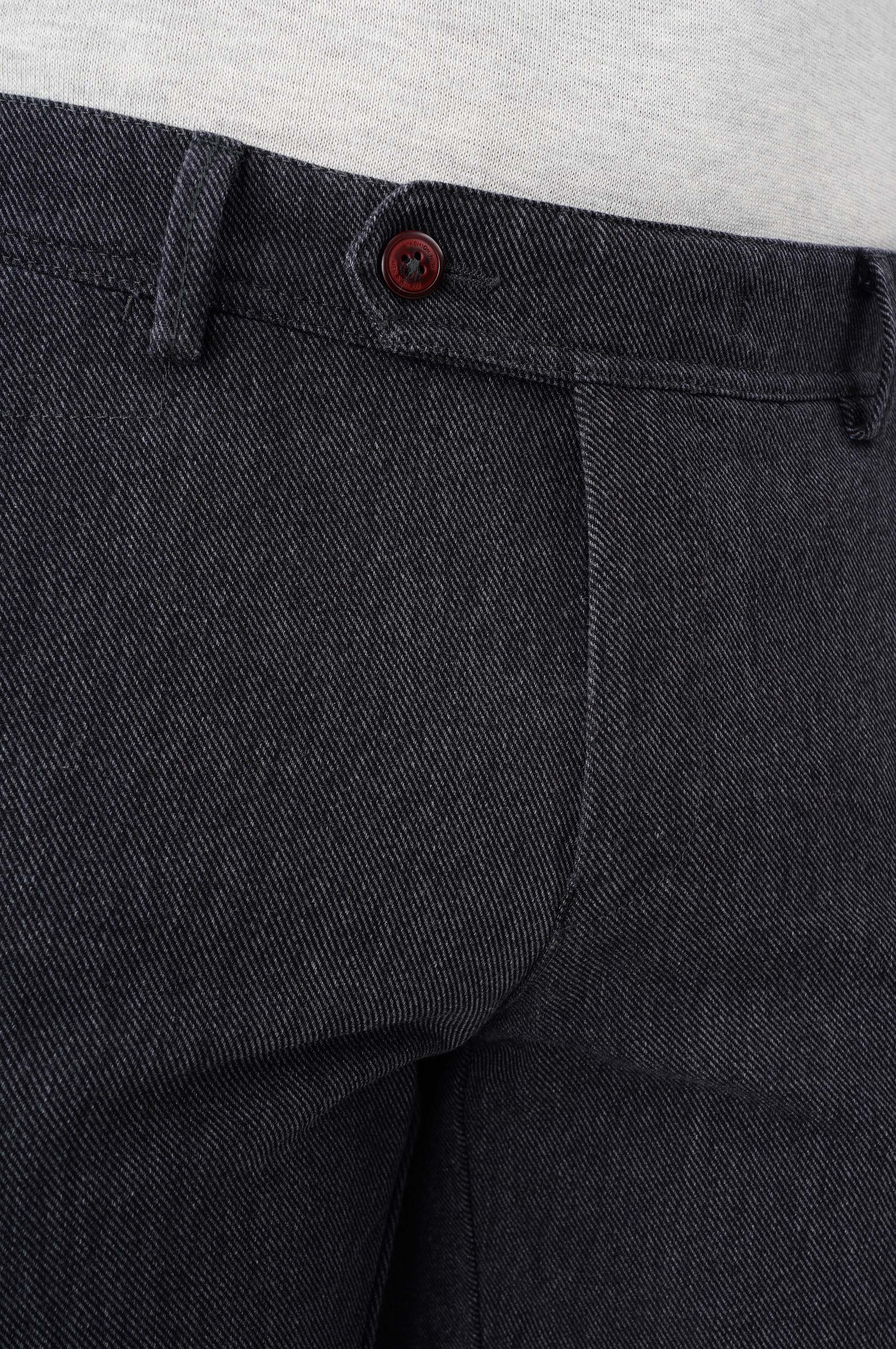 Штани вузького крою зі 100% бавовни