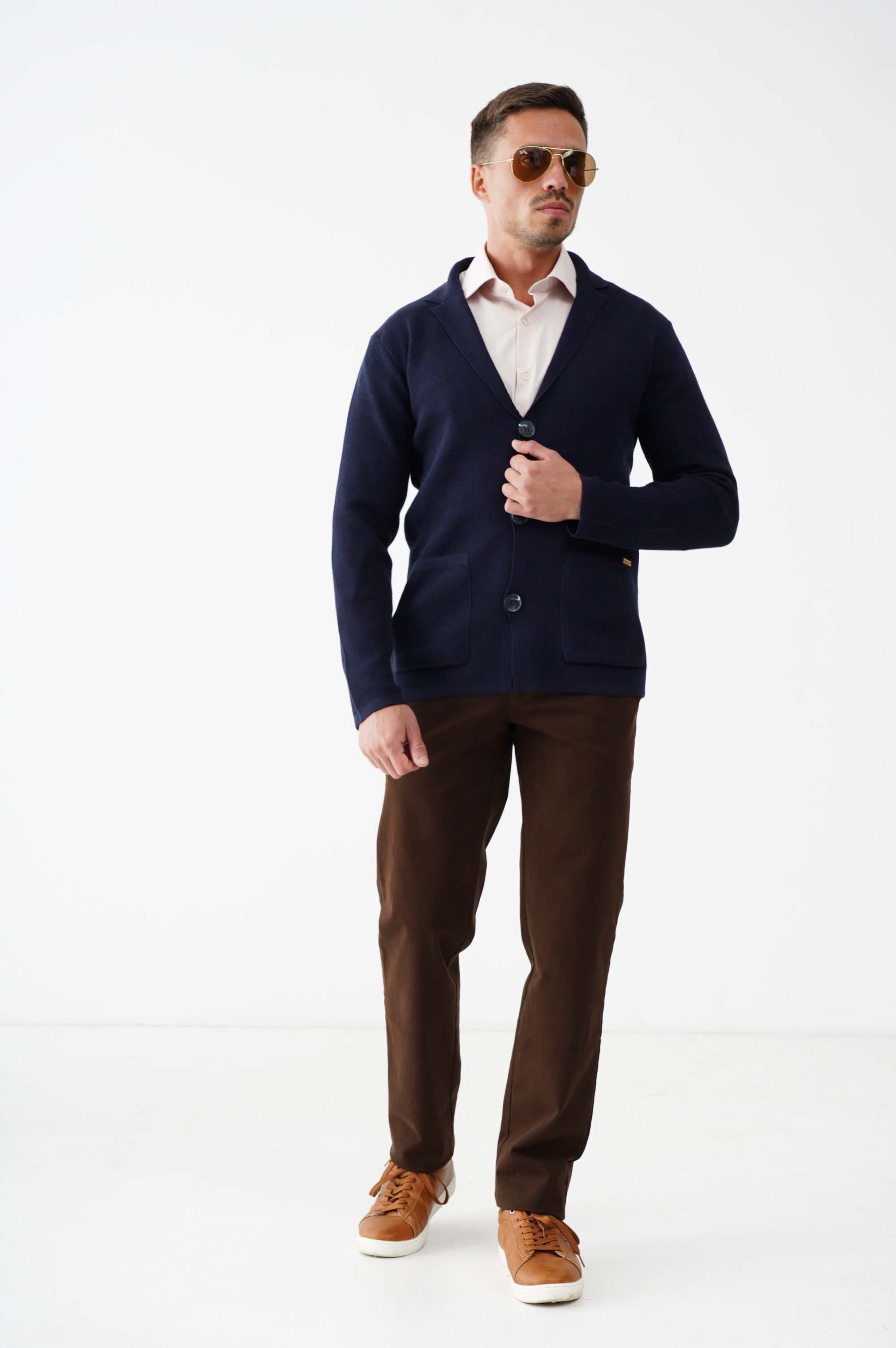 Кардиган із бавовни