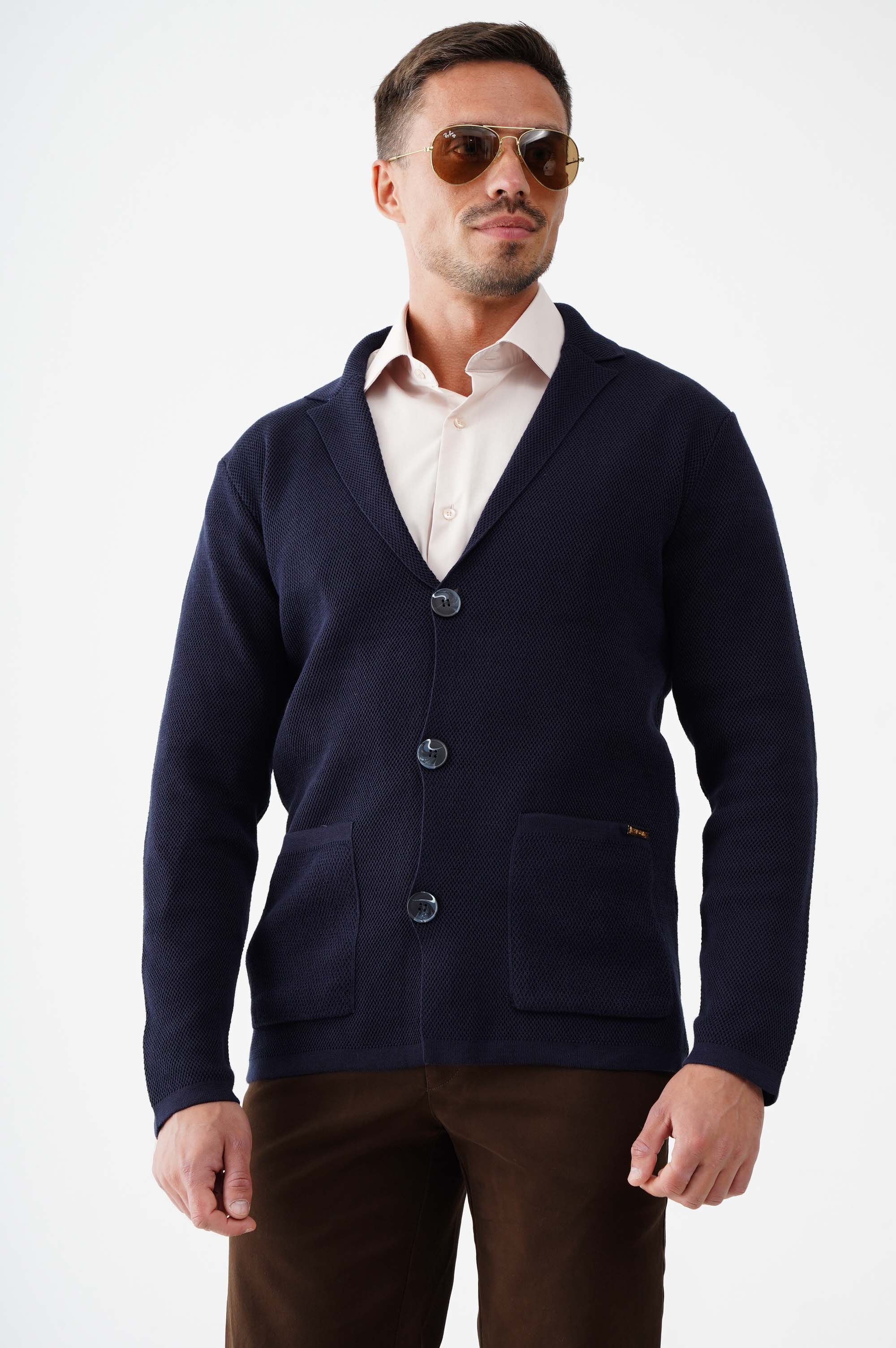 Кардиган із бавовни