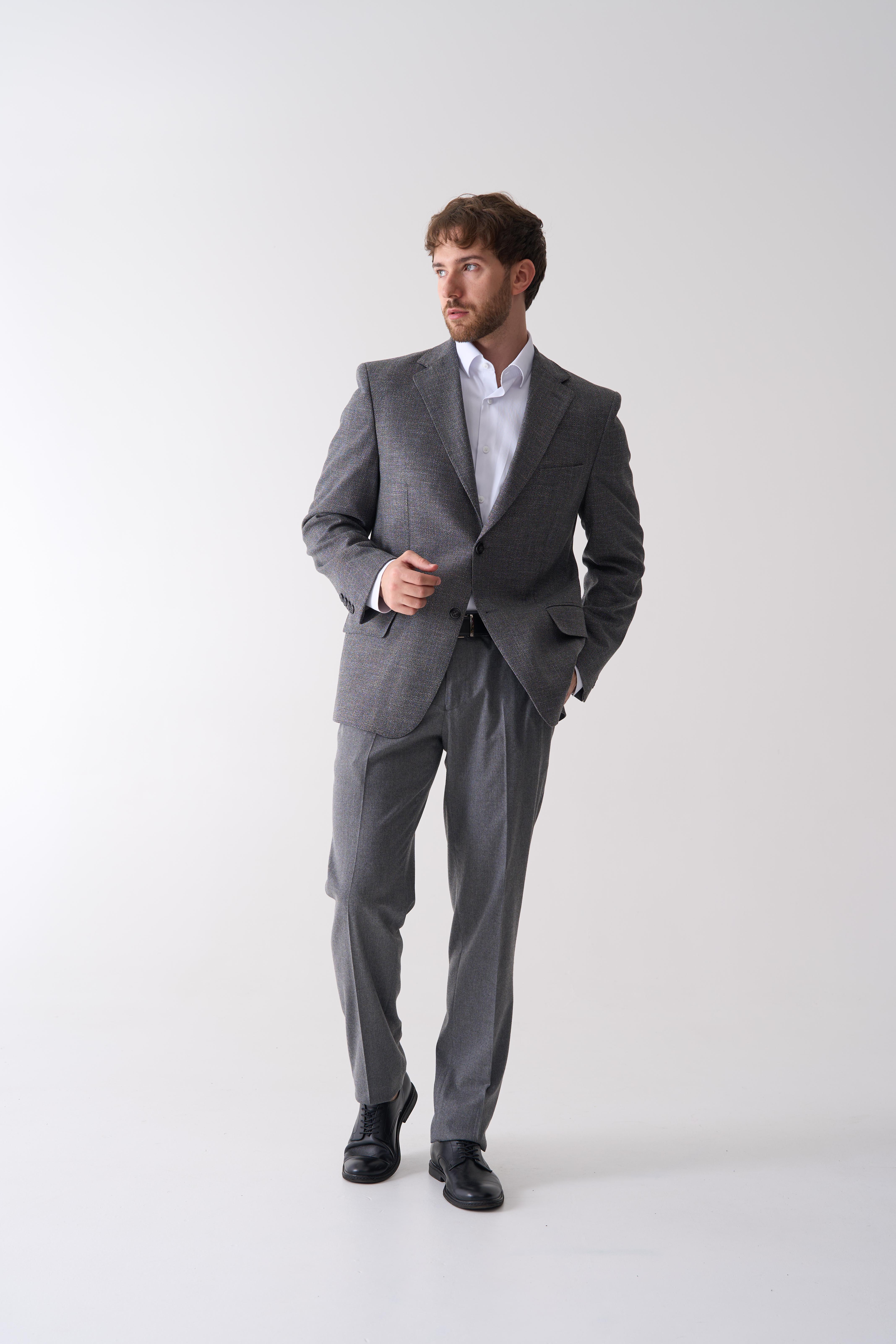 Піджак з фактурної тканини