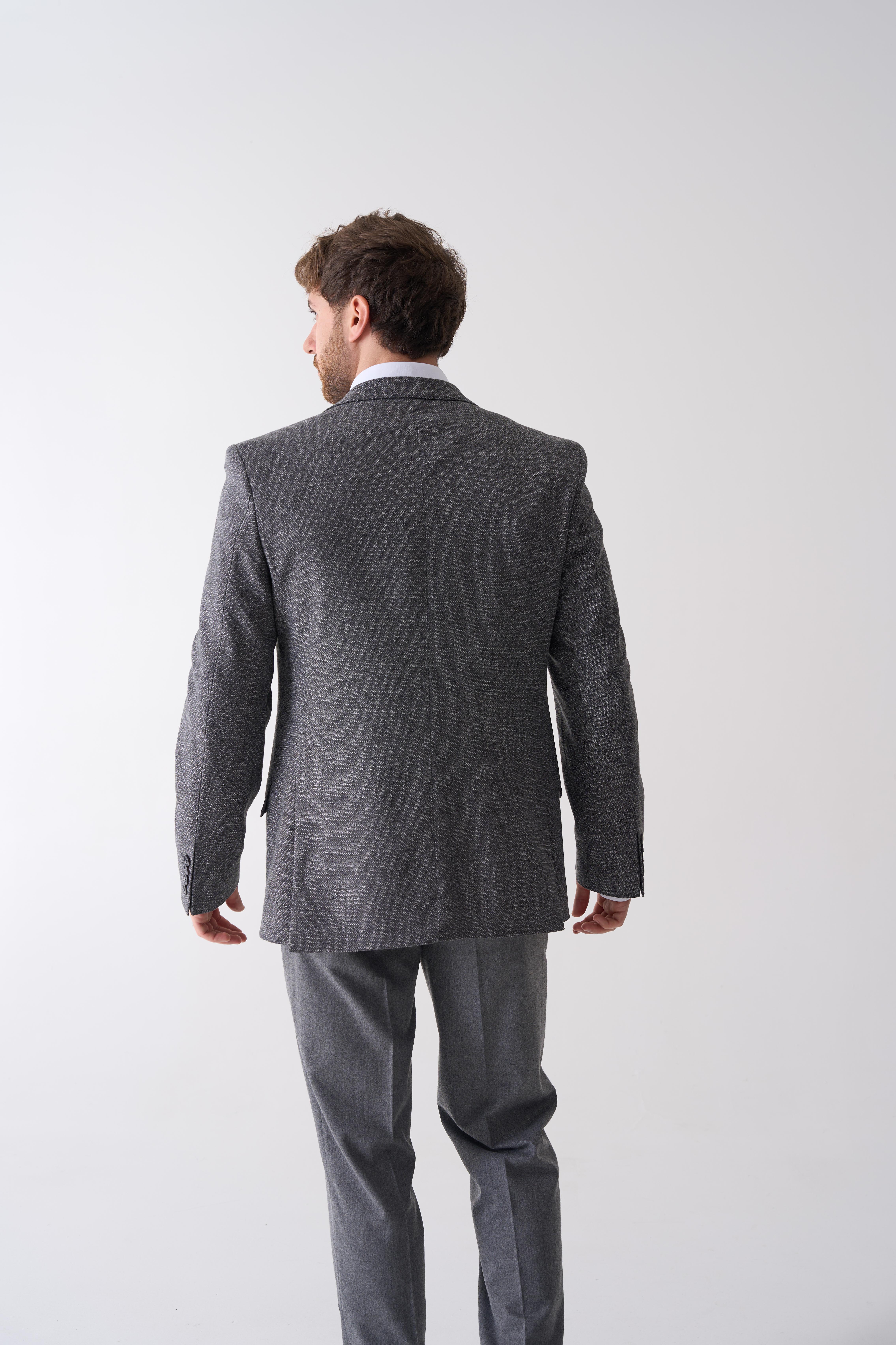 Піджак з фактурної тканини