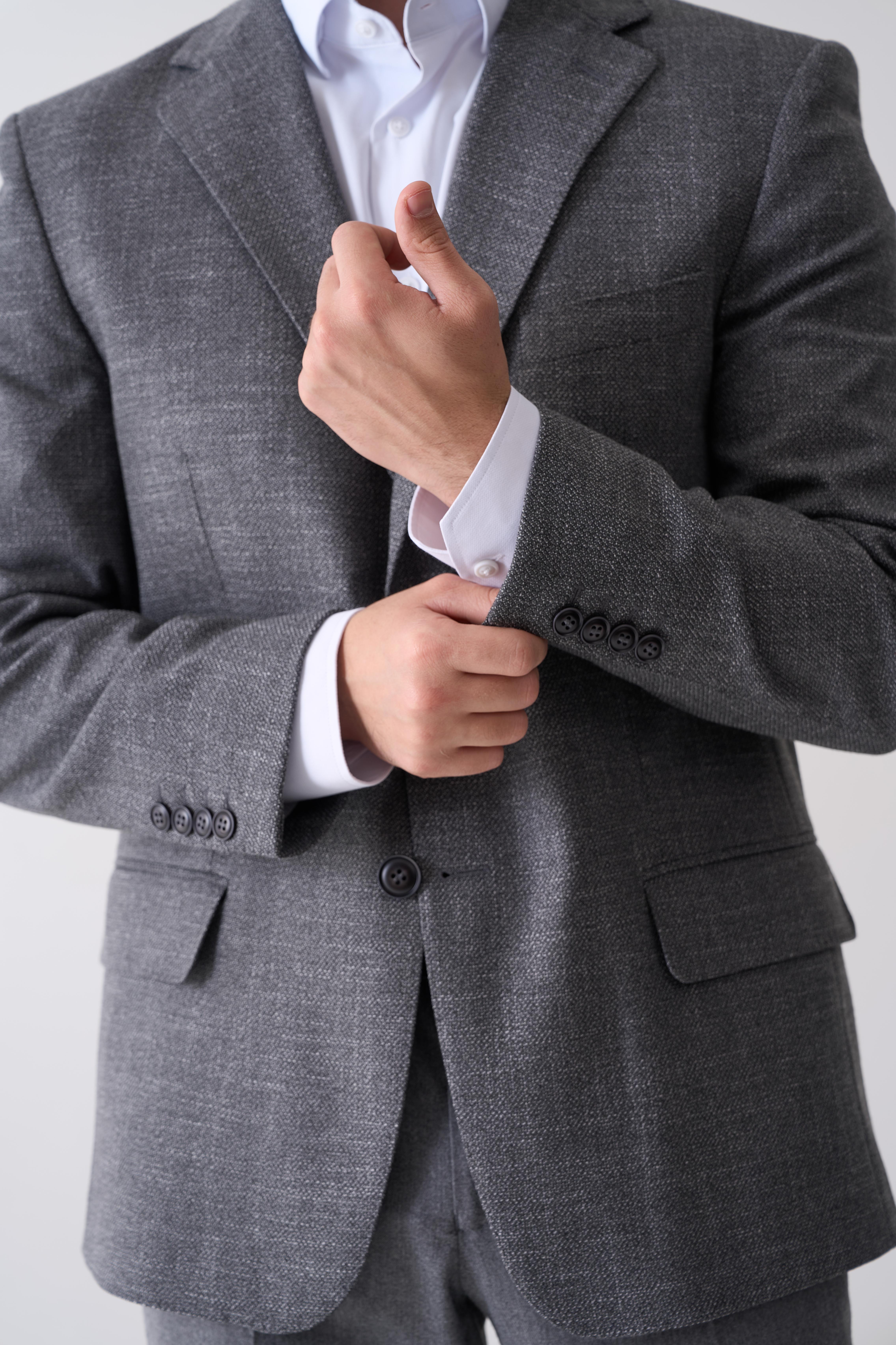 Піджак з фактурної тканини