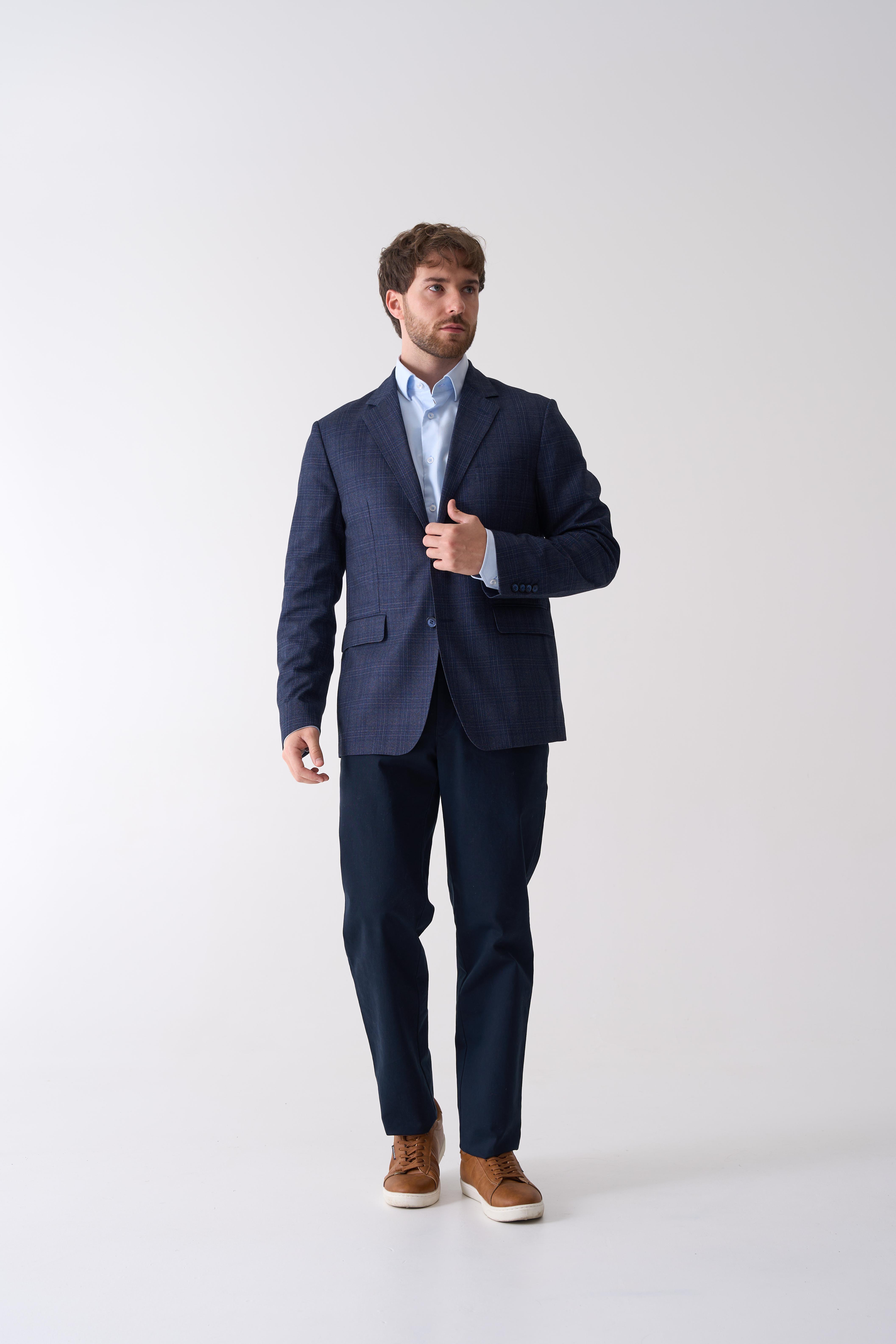 Піджак у клітинку