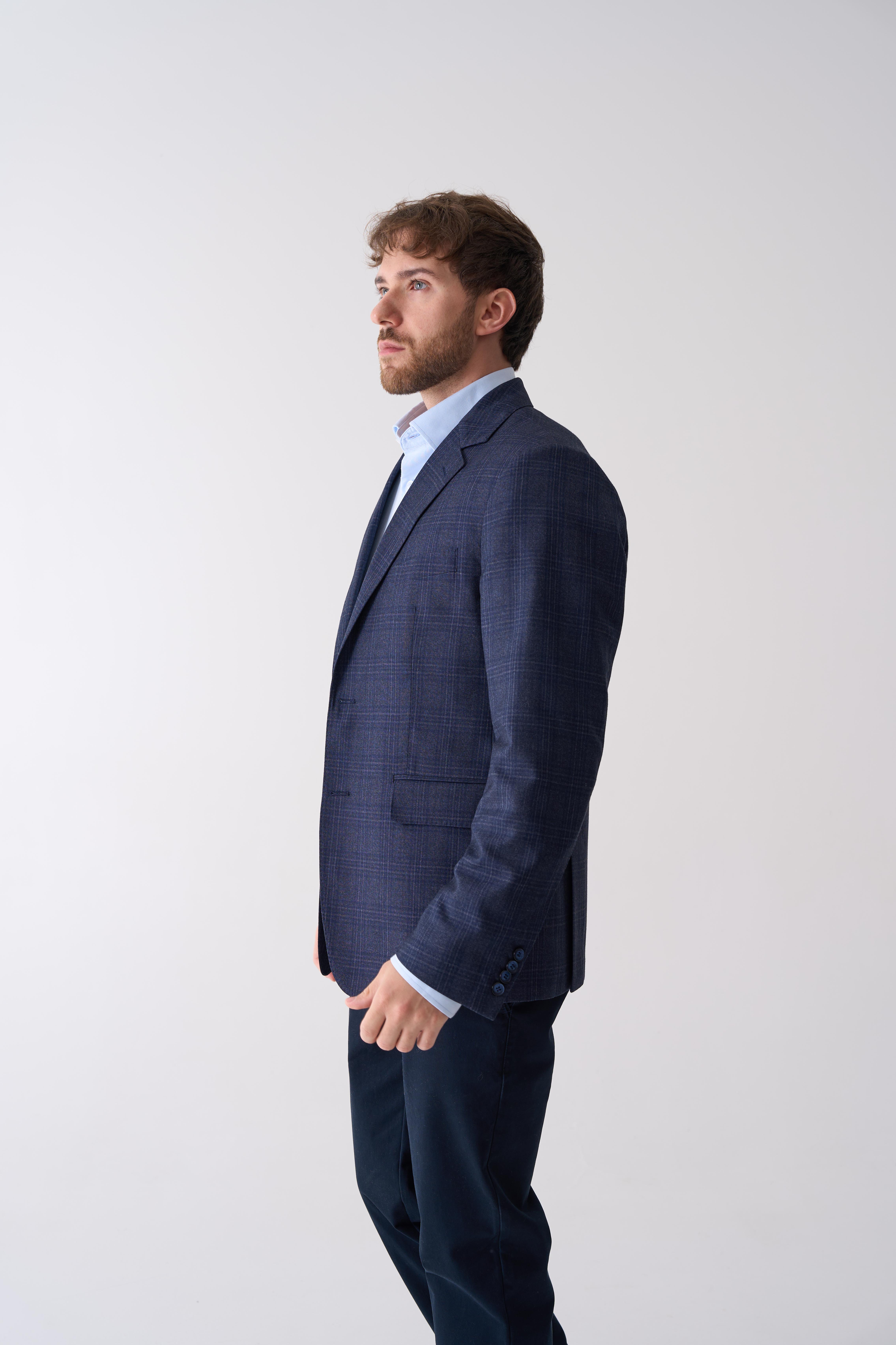 Піджак у клітинку