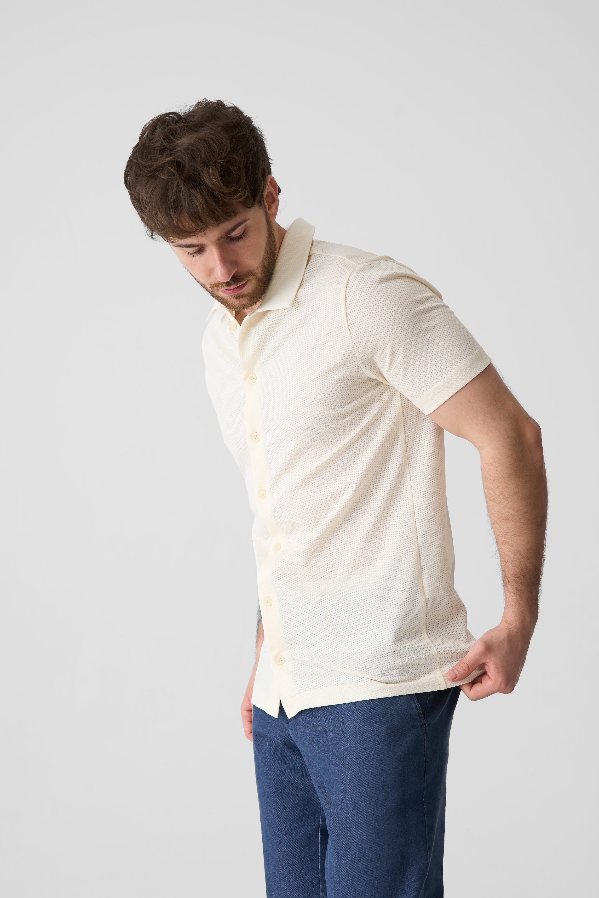 Сорочка зі 100%-ї мерсеризовагої бавовни