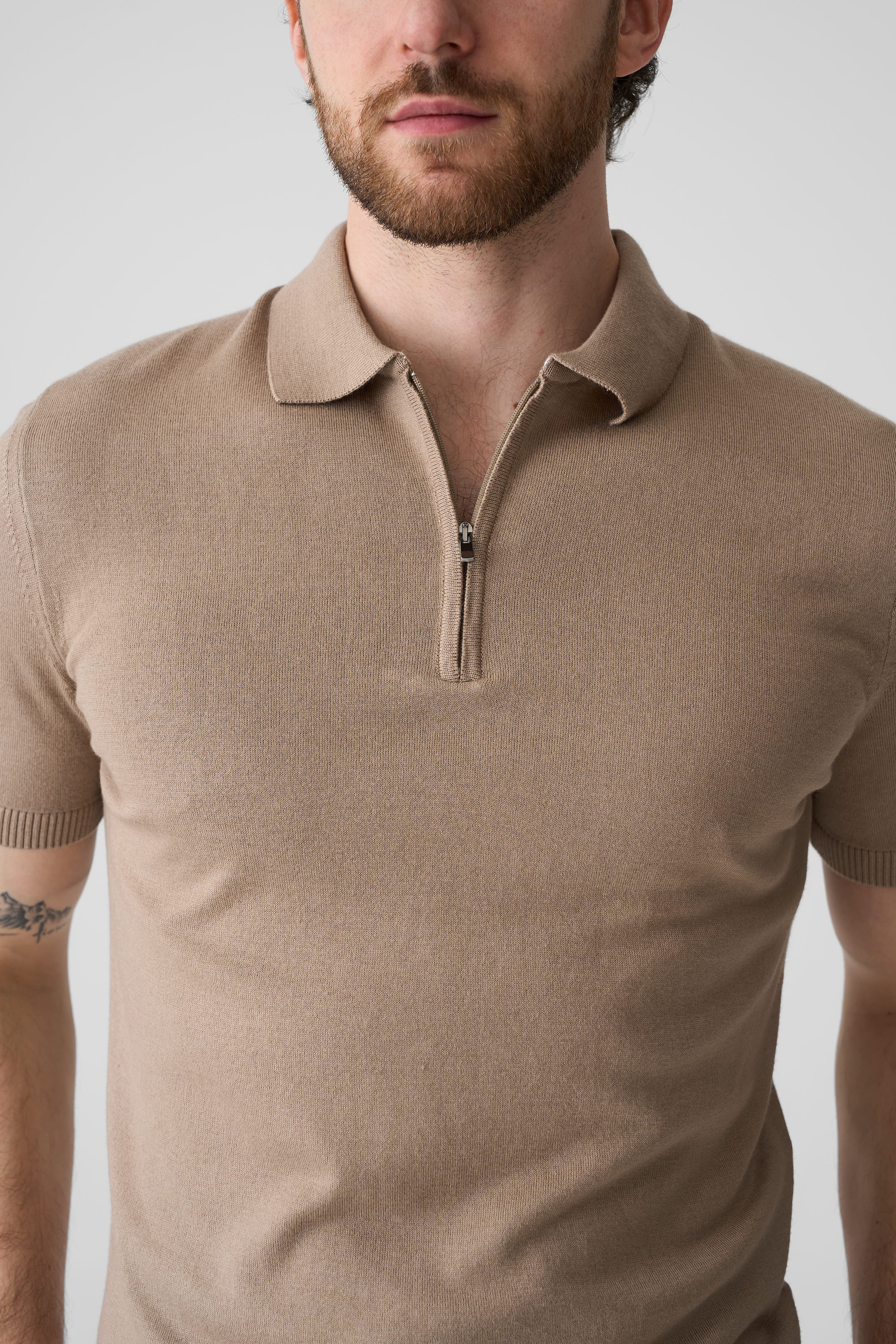 Сорочка-поло з трикотажу