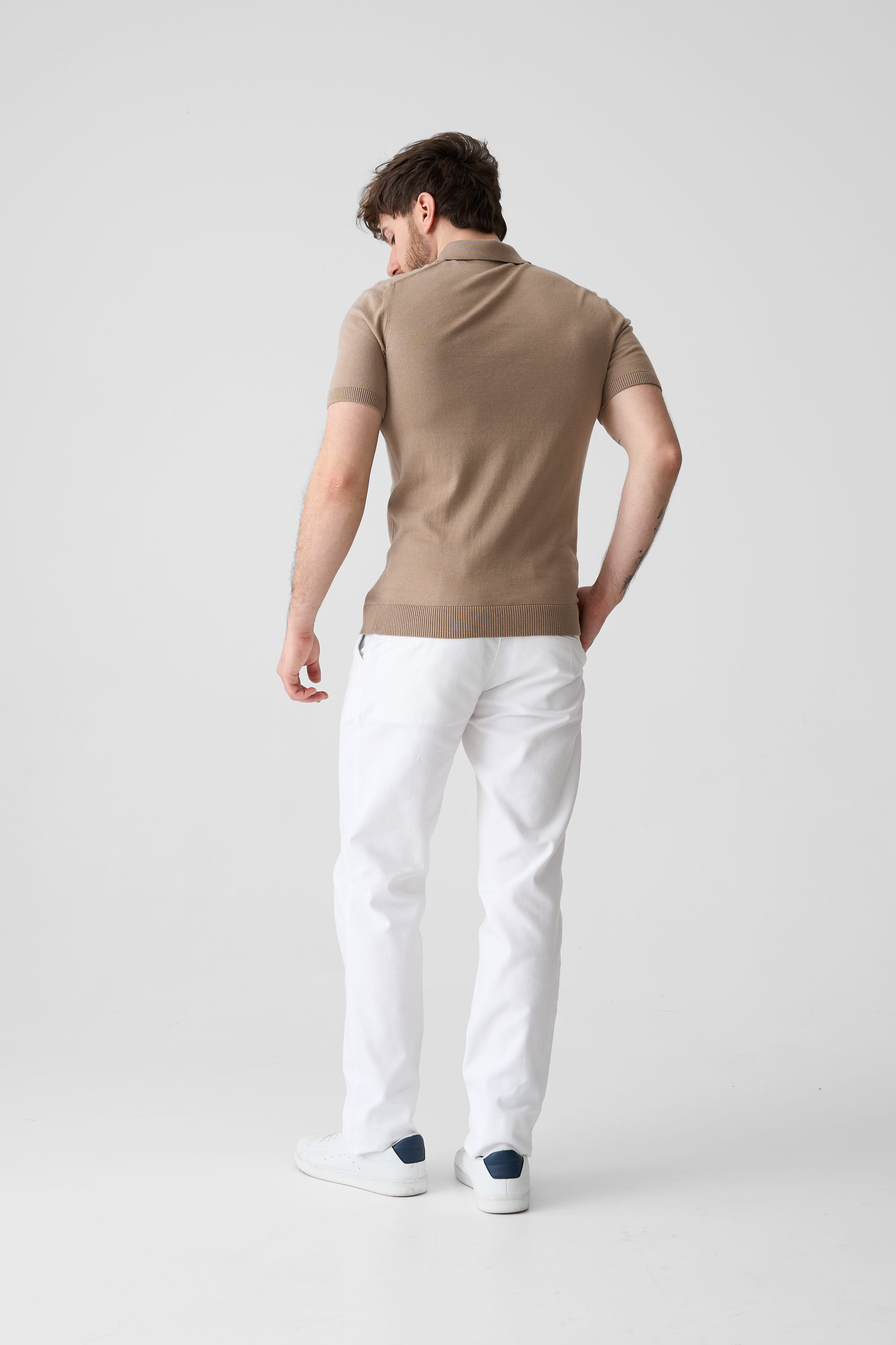 Сорочка-поло з трикотажу