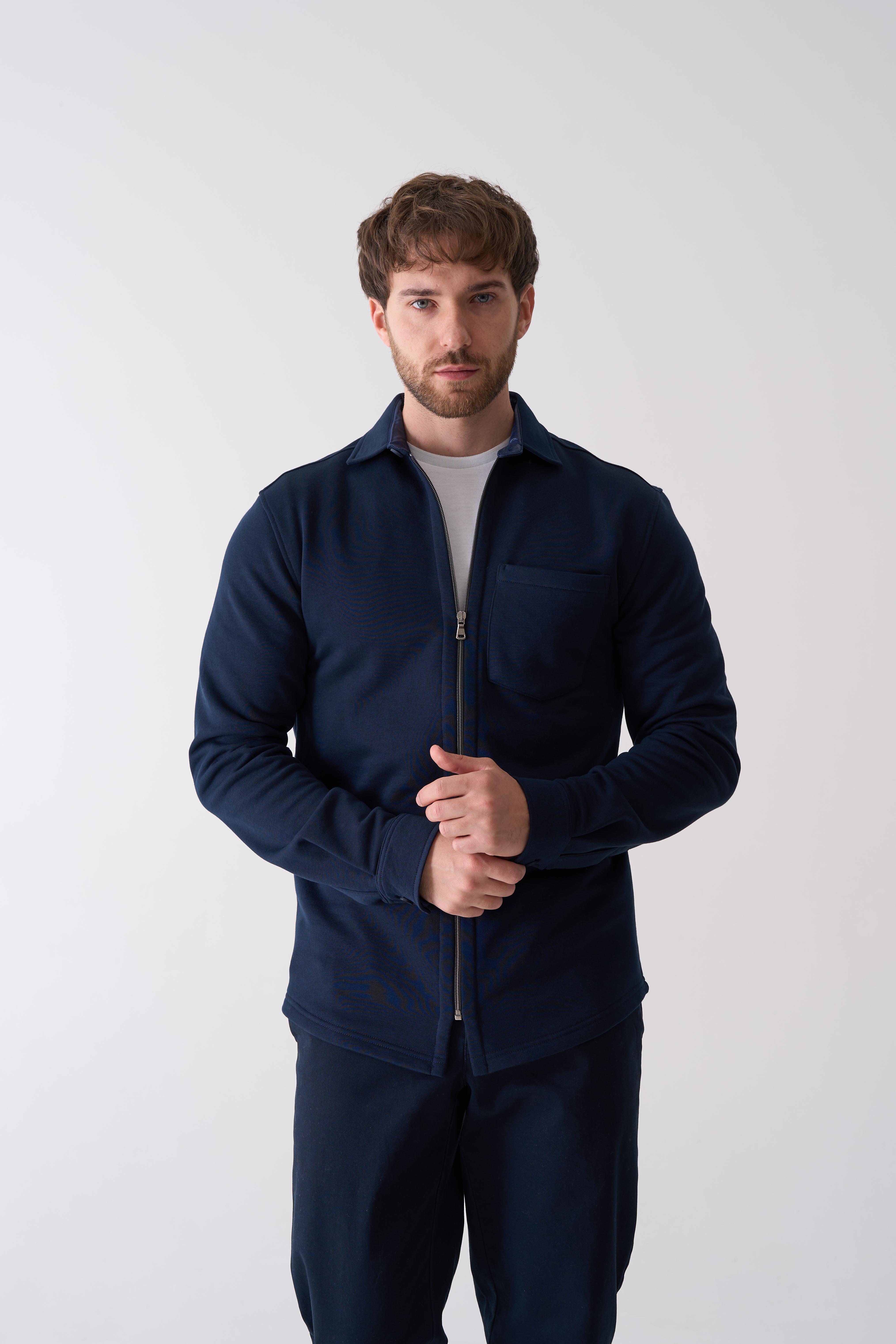 Сорочка на блискавці