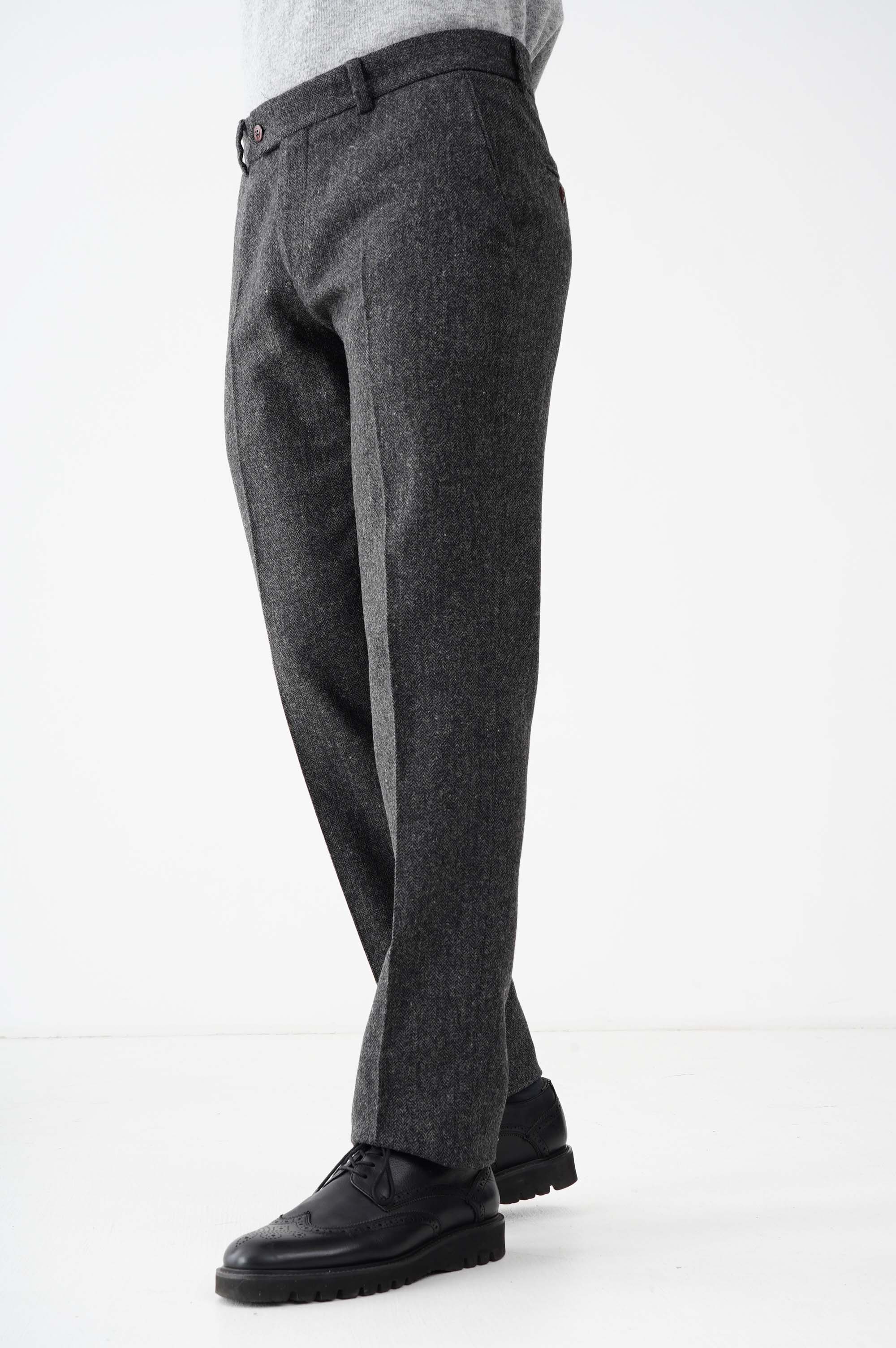 Звужені штани з вовною